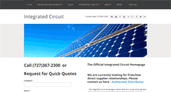 Desktop Screenshot of integratedcircuit.com