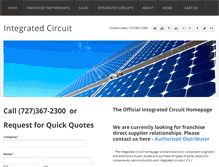 Tablet Screenshot of integratedcircuit.com